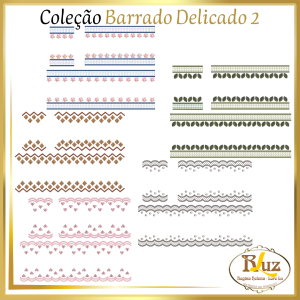 Matrizes de Bordado Barrado Delicado 2