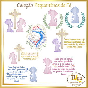 Matrizes de Bordado Pequeninos de Fé