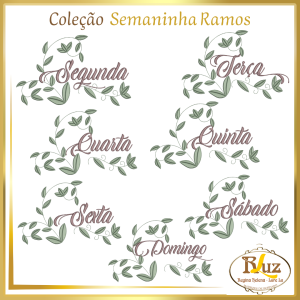 Matrizes de Bordado Semaninha Ramos