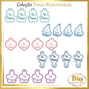Matrizes de Bordado Troca Maternidade