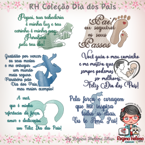 Matrizes de Bordado Dia dos Pais